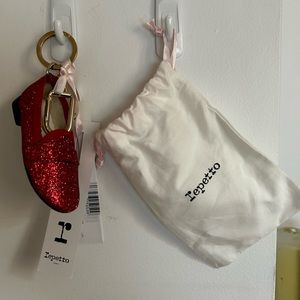 NWT Miniature version of a Repetto shoes keychain ❤️